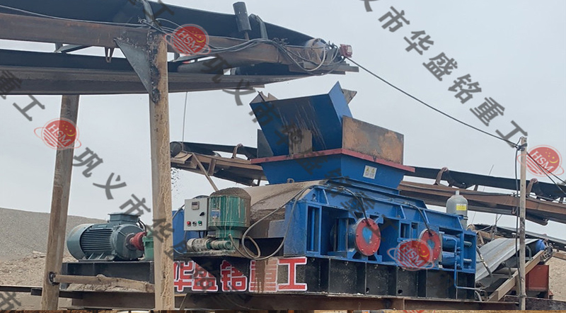 黃石破碎機生產線安裝現場