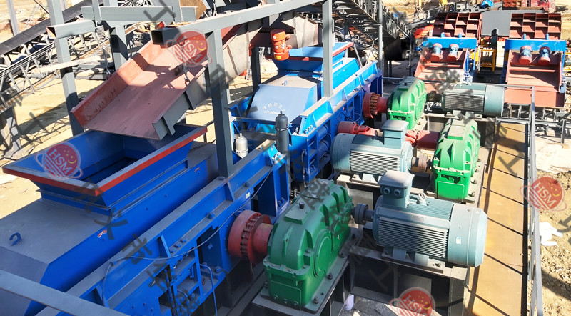 石子制砂機(jī)安裝現(xiàn)場(chǎng)